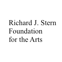 text reading Richard J. Stern Foundations for the Arts