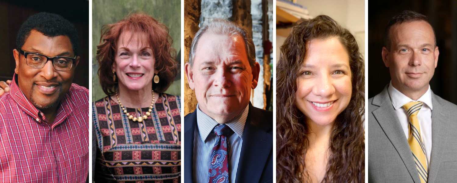 Collage of Board member headshots